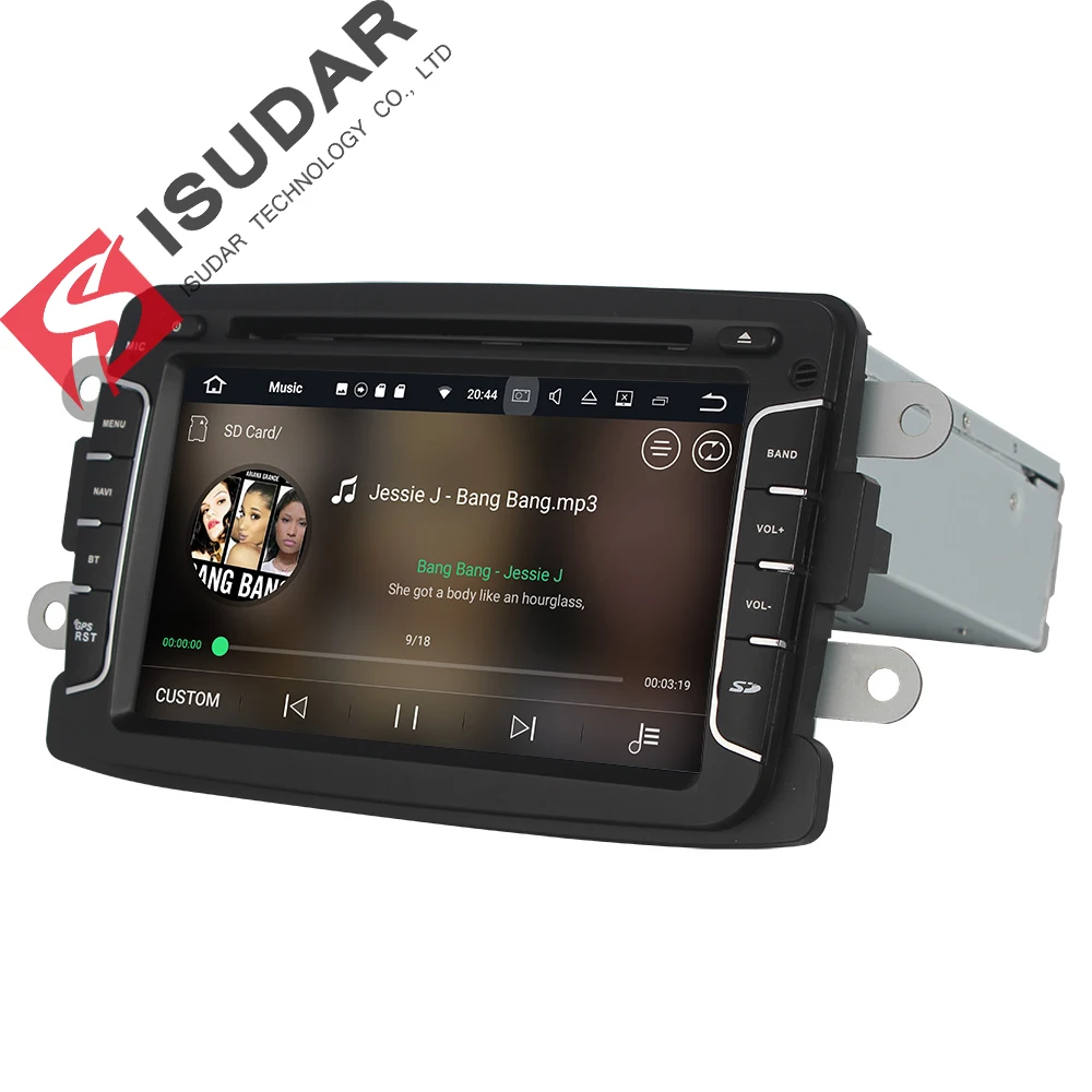 Android 7.1.1 7 Inch Car DVD Player For Dacia/Sandero/Duster/Renault/Captur/Lada/Xray 2 Logan 2 RAM 2G WIFI GPS Navigation Radio