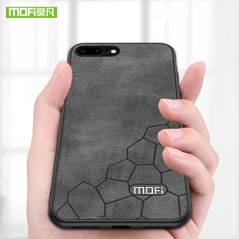 

For iPhone 8 case 8 plus silicone cover luxury brand for apple iPhone 7 case 7 plus original mofi 360 protect back cover shell