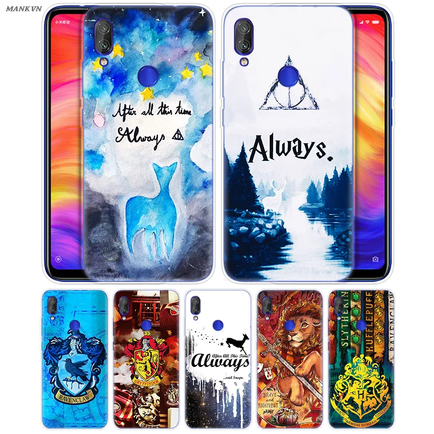 

Harry Potter Print Case for Xiaomi Mi Play 8 A2 6X TPU Cover For Redmi 6 6A Note 7 6 5 4 4X Lite Pro Fundas Silicone Cover Capa