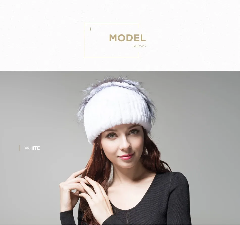 fur woman winter hats PCM009 (9)