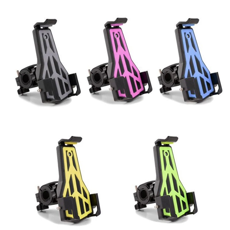 

Bicycle Phone Holder Motorcycle Phone Bracket 360 Rotatable Handlebar Bike Phone Holder Mobile Cell Phone Stand Holder