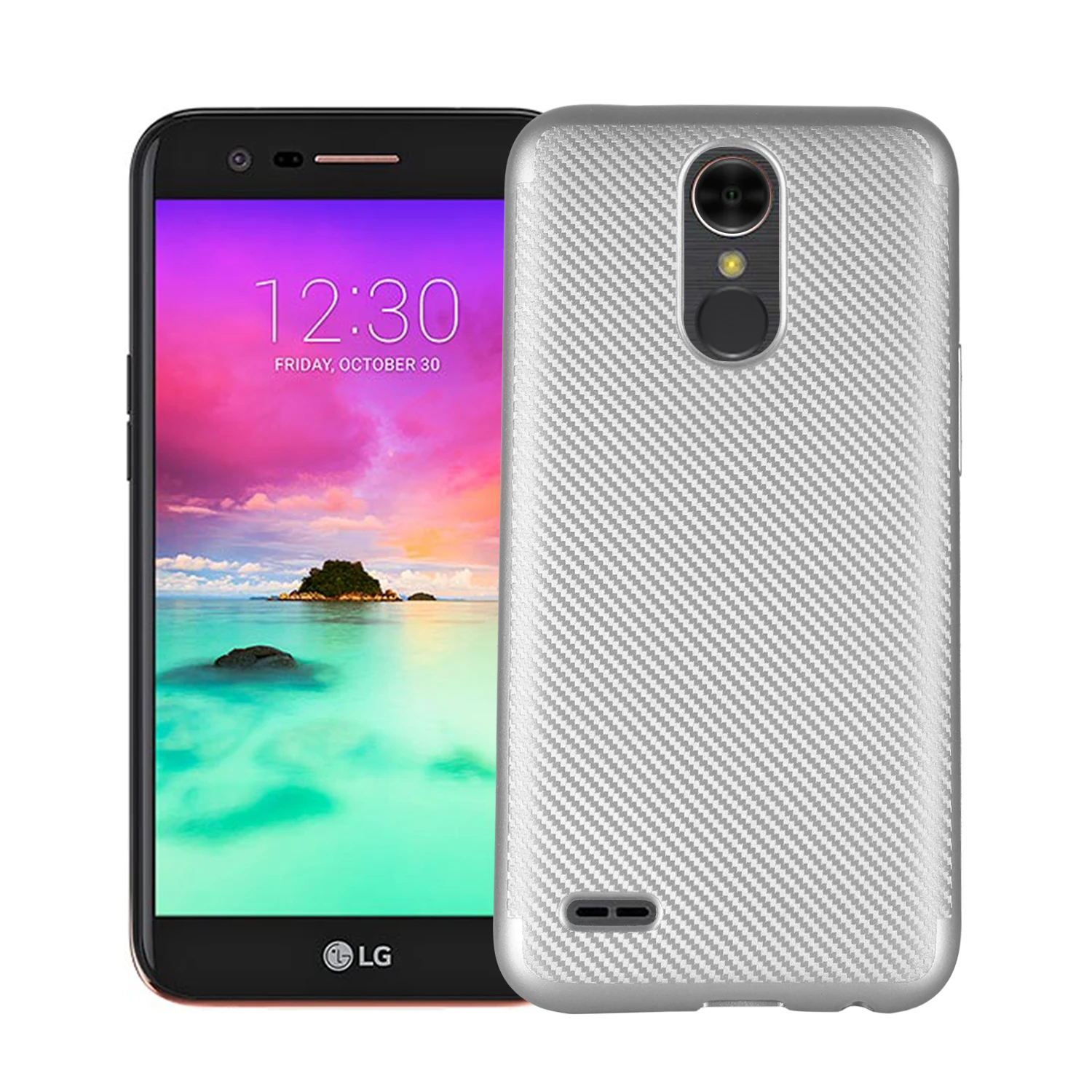 sFor Phone Case LG K10 2017 Case New Carbon Fiber Soft TPU Cover Drop ship support Wholesale big discount support