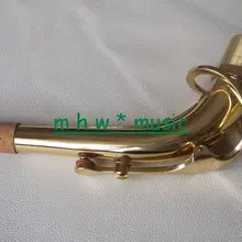 Отличный альт для саксофона на шею золотой лак латунный материал 25 мм