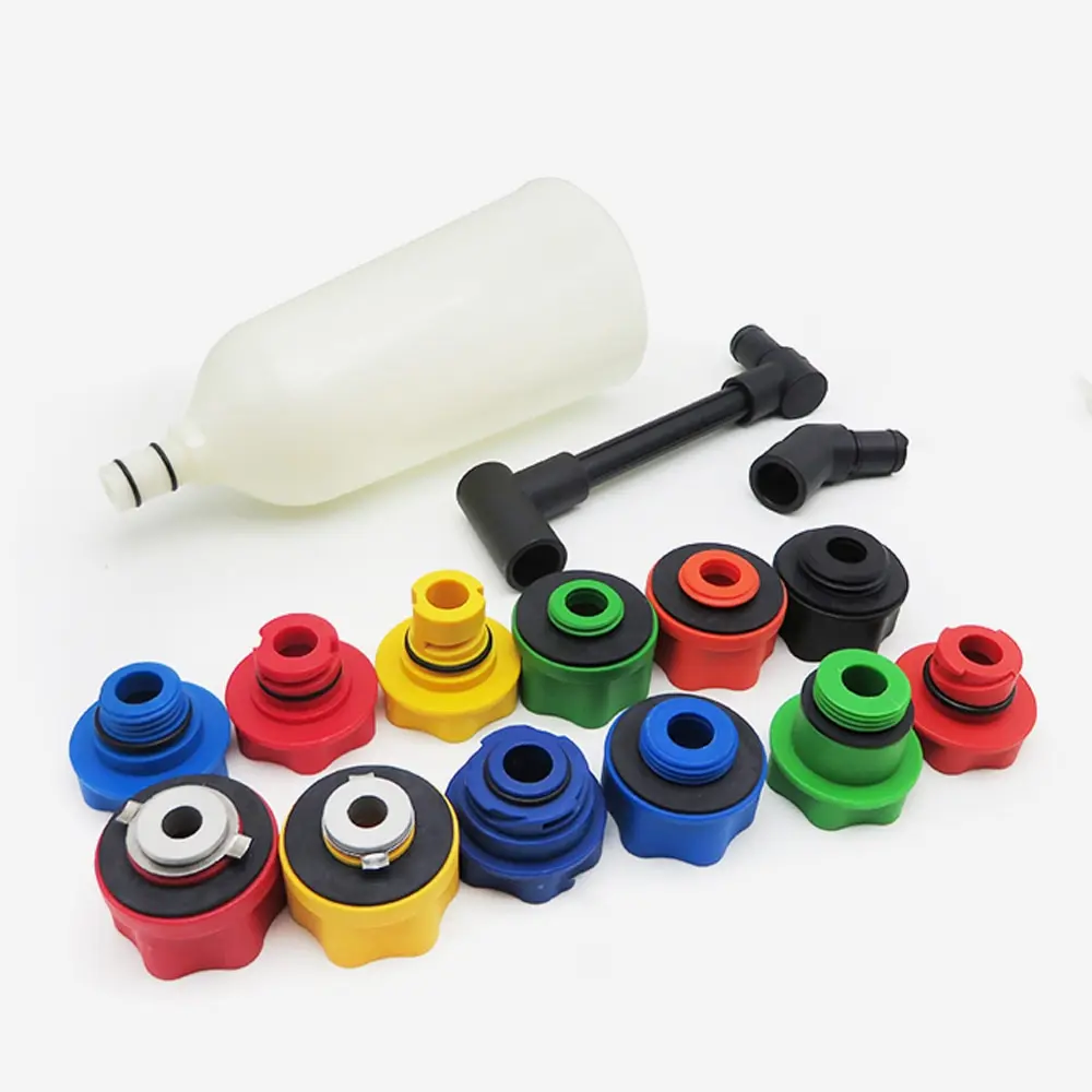 

15PCS Topping Up Engine Oil Funnel Set Spillproof Oil Filter Kit Filling System Auto Repair Plastic