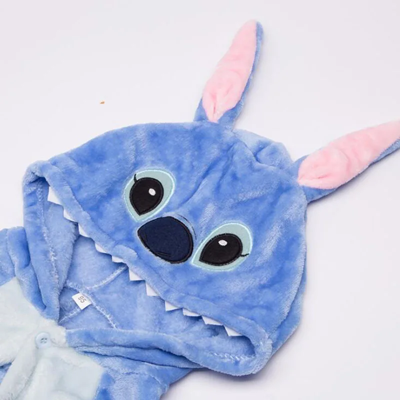 Kid Blue Stitch Cosplay Kigurumi Onesies Cartoon Anime Unicorn Jumpsuit Costume For Girl Boy Winter Animal Sleepwear Pajamas Kid Blue Stitch Cosplay Kigurumi Onesies Cartoon Anime Unicorn Jumpsuit Costume For Girl Boy Winter Animal Sleepwear Pajamas
