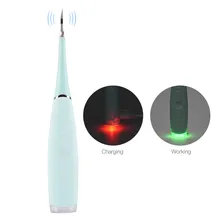 Звуковой стоматологический скалер для удаления зубных пятен, зубных пятен, зубной камень, скребок для отбеливания, USB зарядка, вибрация, стоматологический Очищающий Инструмент 46