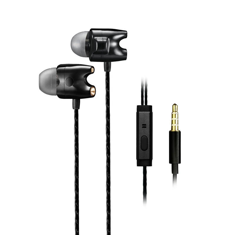 2017 High End Подарок В Ухо Наушник Гибридный Привод HiFi Наушники Гарнитуры 3.5 мм с