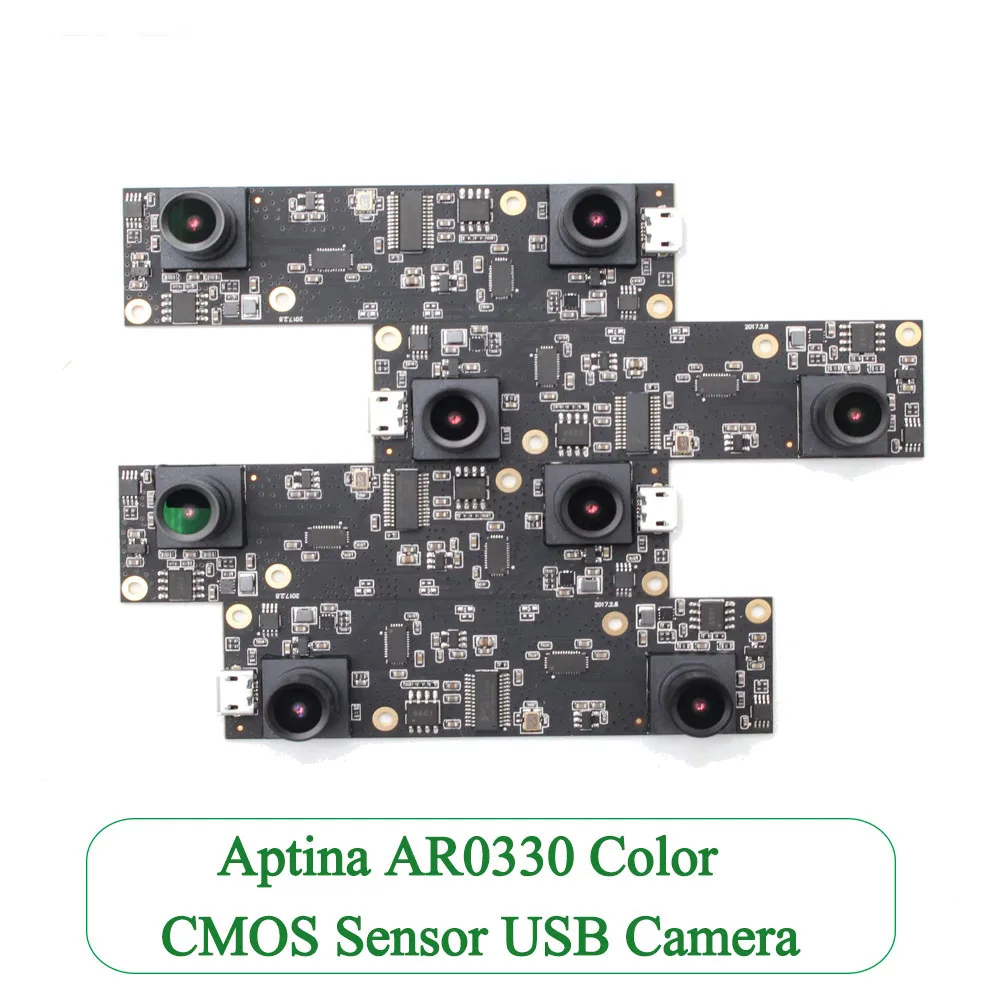 ELP Aptina AR0330 цветная CMOS двойная линза Micro USB Full HD плата модуля камеры OTG UVC Plug Play стерео