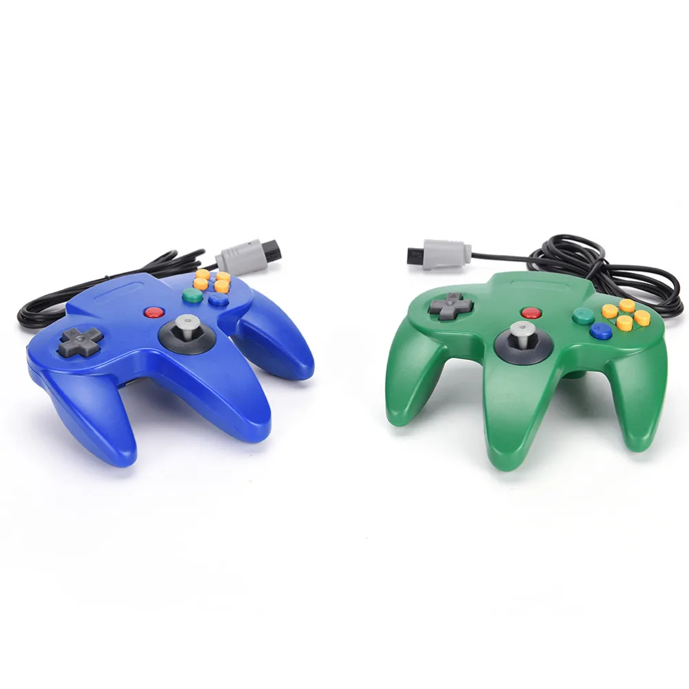 1x игровой джойстик с длинной ручкой для системы Nintendo N64|Геймпады| |