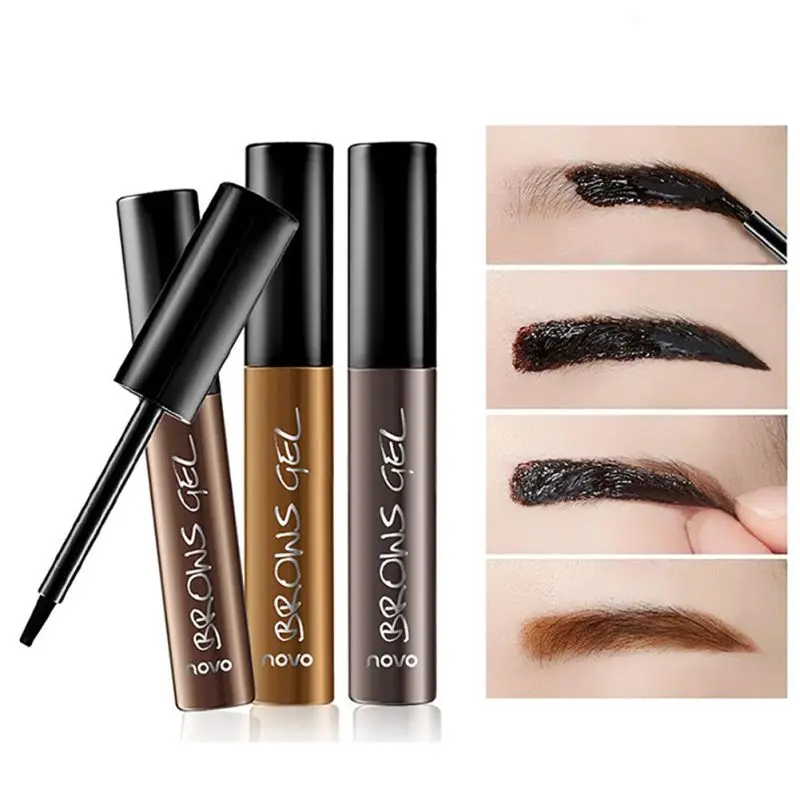 

Eye Brow Tattoo Tint Waterproof Long-lasting Peel Off Dye Eyebrow Gel Cream Mascara Make Up Pen Korean Cosmetics NOVO Eye Makeup