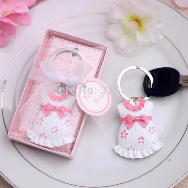 baby shower party favor gifts for guests baby boy baby girl keychain