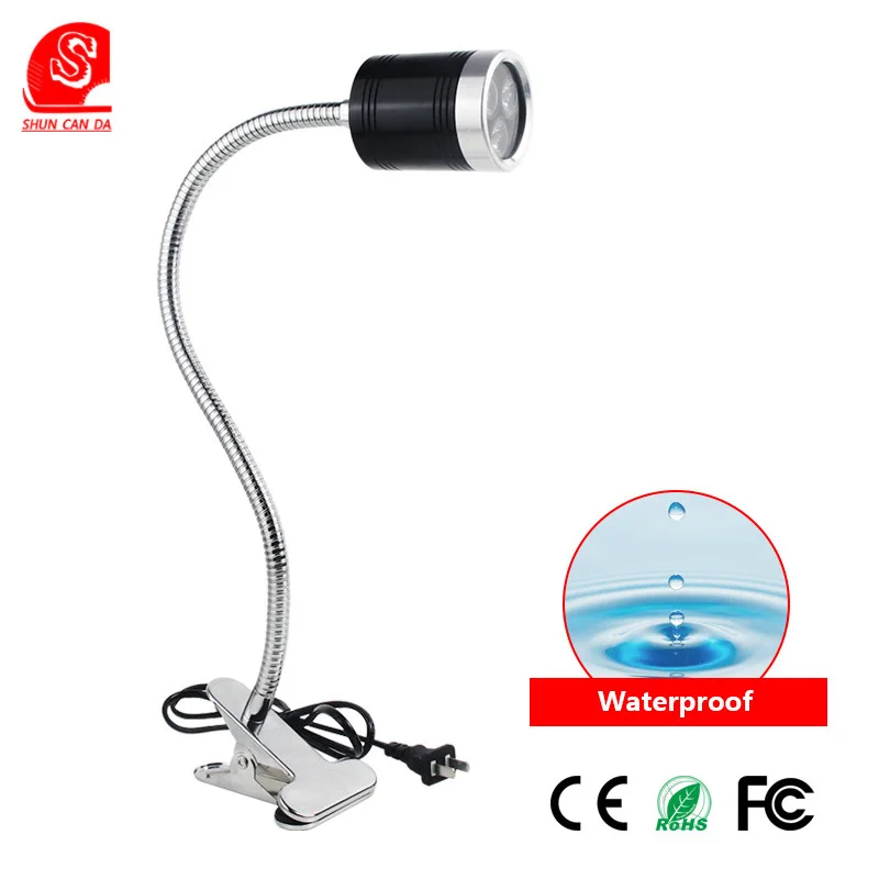 

Clip Holder Led desk lamp 6w 220v Flexible Table Lamp bedside lampada Book light for the bedroom living room home decoration