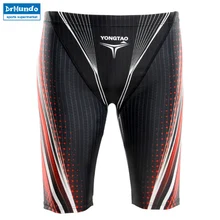 Для мужчин профессиональных спортсменов сжатия быстрого Плавание Мужские Шорты для купания сращивания быстросохнущая помех Плавание костюм