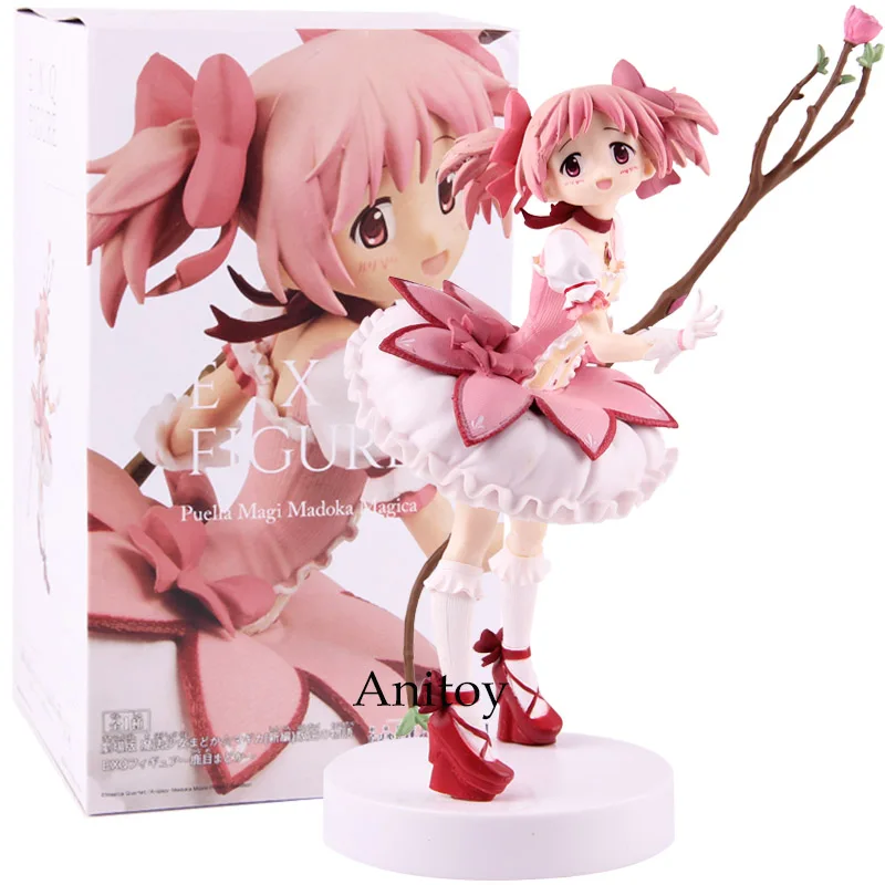 Puella Magi Мадока Magica Madoka kaname EXQ Рисунок ПВХ Фигурки Коллекционная модель игрушки