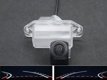 Fisheye 1080P Trajectory Tracks Car Rear View Camera for Mitsubishi Lancer EX 2008 2010 2015 Pajero io Car Reverse Camera