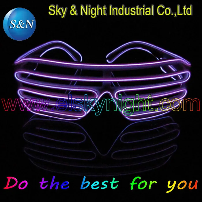font b EL b font shutter glasses actived 3V inverter font b LED b font