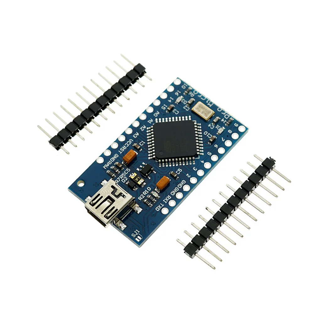 Pro Mini ATmega32U4 5V 16MHz module board with 2 row pin pro micro for Arduino