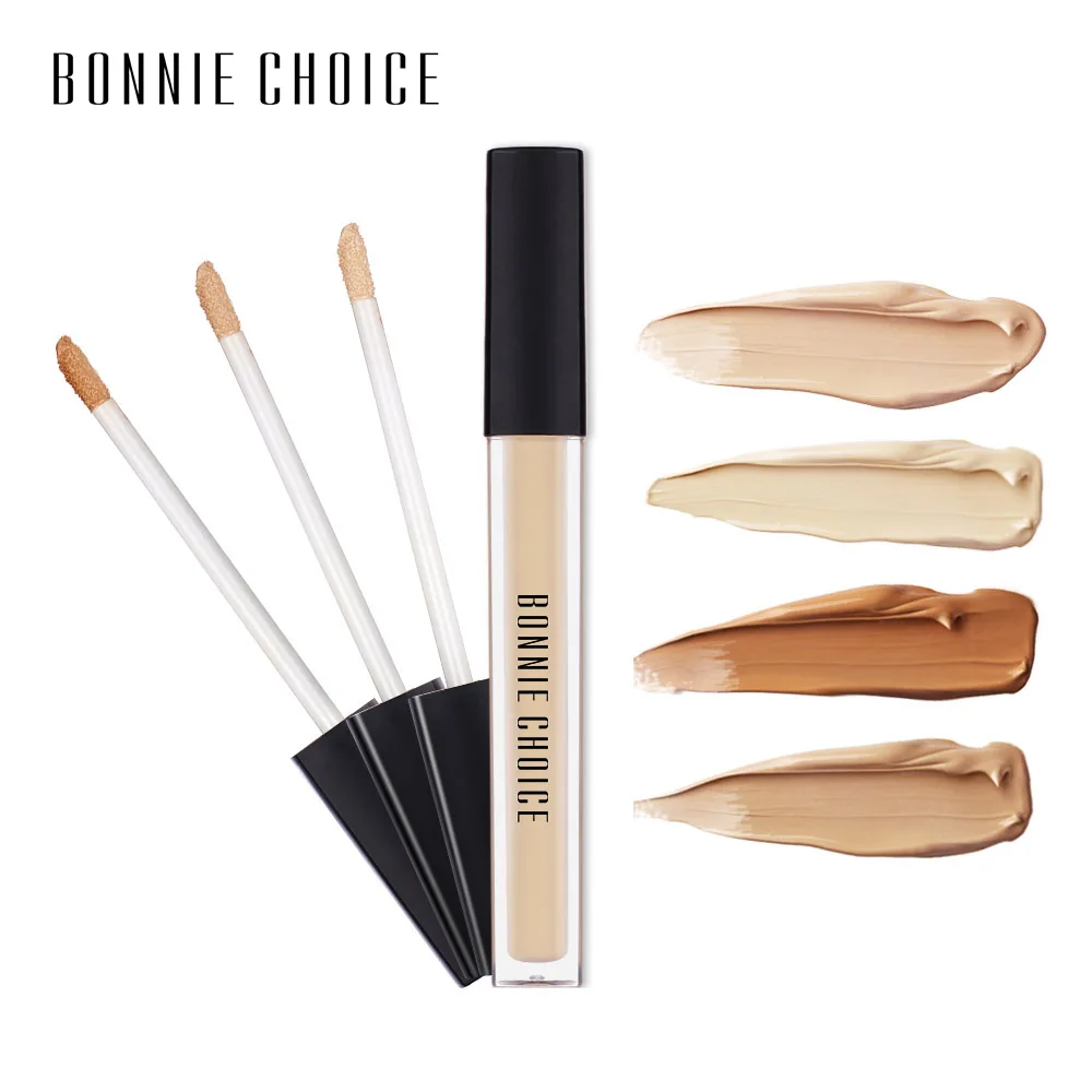 

BONNIE CHOICE Liquid Concealer Pore Dark Circle Cover Waterproof Face Primer Makeup Cosmetic Cream