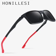 TR90 поляризационные солнцезащитные очки мужские новые спортивные вождения уличные очки с квадратной оправой женские зеркальные очки UV400 Солнцезащитные очки для мужчин 7207