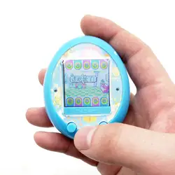 90 s Цвет дисплей ностальгические игровой консоли машина электронная виртуальный Cyber домашних животных эльфы подарок для ребенка Цвет экран