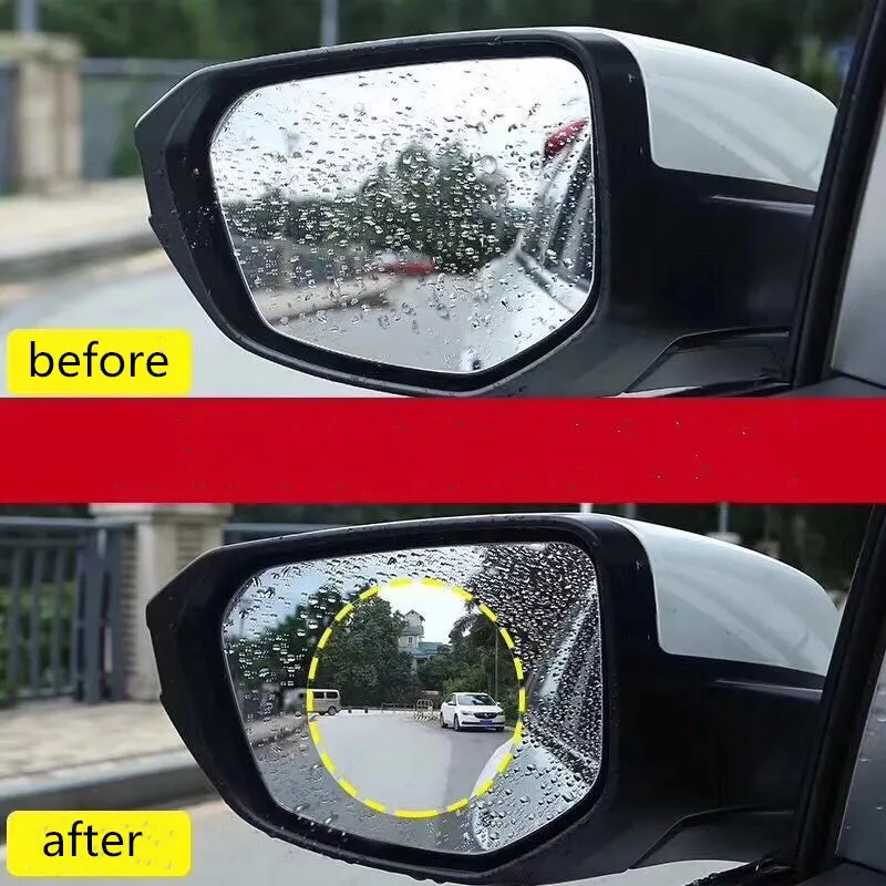 

Osmrk universal HD water resistant film anti-fog anti-rain for Lexus side rear view mirror, 4 pieces top quality