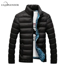 unisplendor Winter Men Jacket 2018 Brand Casual Mens Jackets And Coats Thick Parka Men Outwear 4XL