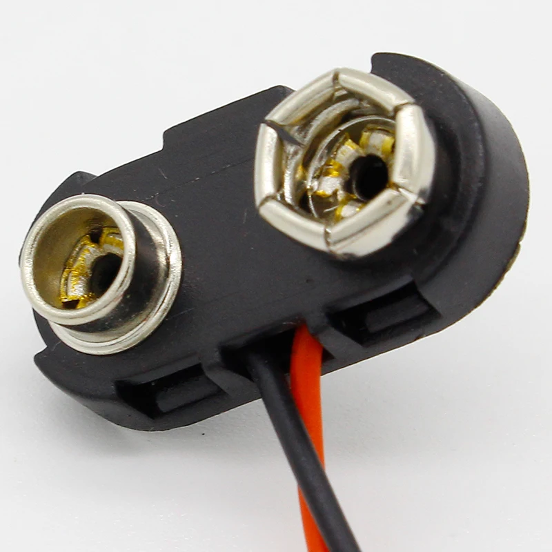10 шт. 9 в батарейный зажим свинцовый держатель Проводов|holder wires|holder clipholder battery |