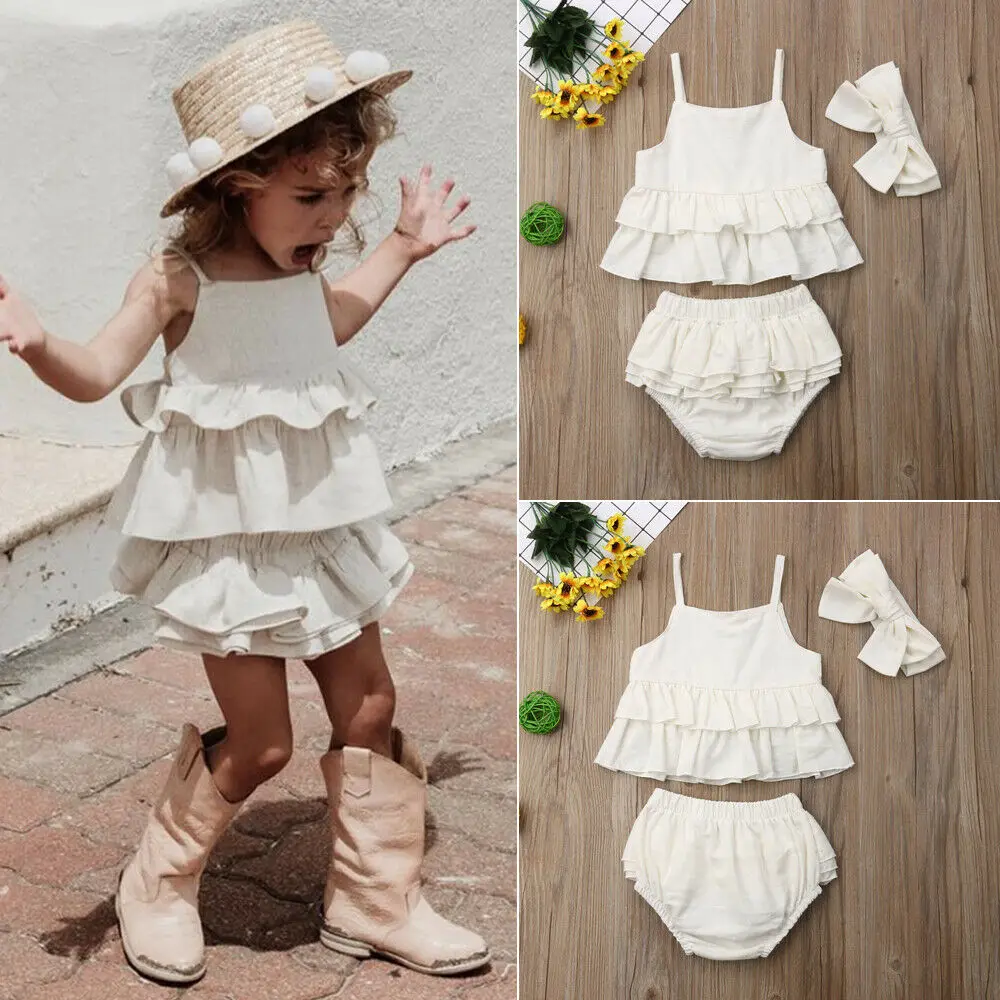 Emmababy 2019 Детские костюмы для десткая Одежда девочек маленький ребёнок Fille детская