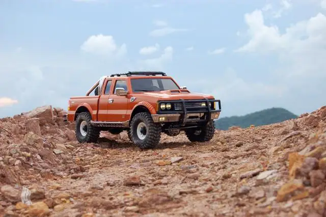 PG4S 4x4 1/10 масштаб внедорожник гусеничный комплект совместимый RCW4D Tamiya пикап Toyota Hilux