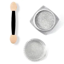 ROSALIND лак для ногтей Блестящий Порошок Блестящий ногтей зеркальный эффект пудры хромированный ноготь Искусство DIY Прямая поставка Горячая Распродажа vernis ongle