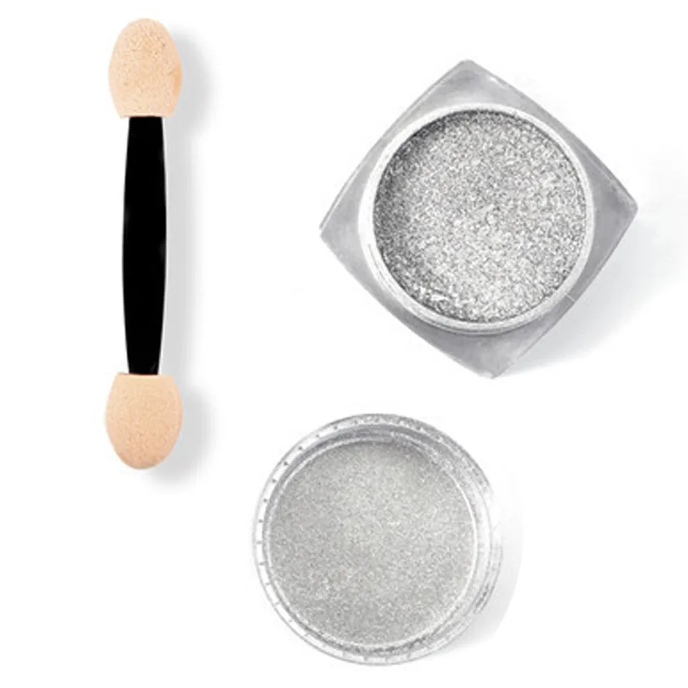 

ROSALIND Nail Art Glitter Powder Shinning Nail Mirror Powder Effect Chrome Nail Art DIY 2019 dropshipping hot sale vernis ongle
