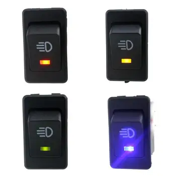 

Universal Car Auto Fog Light Rocker Toggle Switch B35 DC 12V 35A 4Pins LED Dashboard LED ON-OFF Rocker Switch for Car Truck Dash