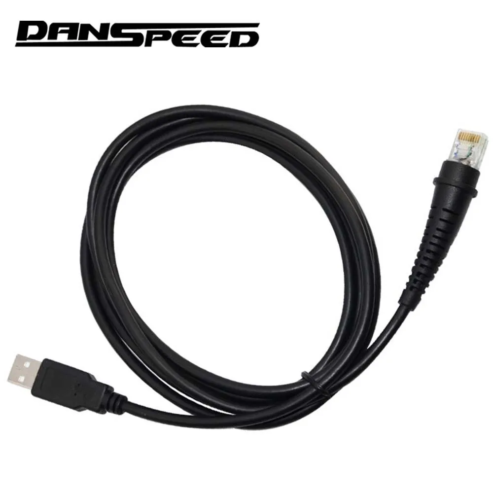 

DANSPEED 2m ScanningGun USB A male to RJ45 Cable Honeywell Metrologic BarCode Scanner MS5145