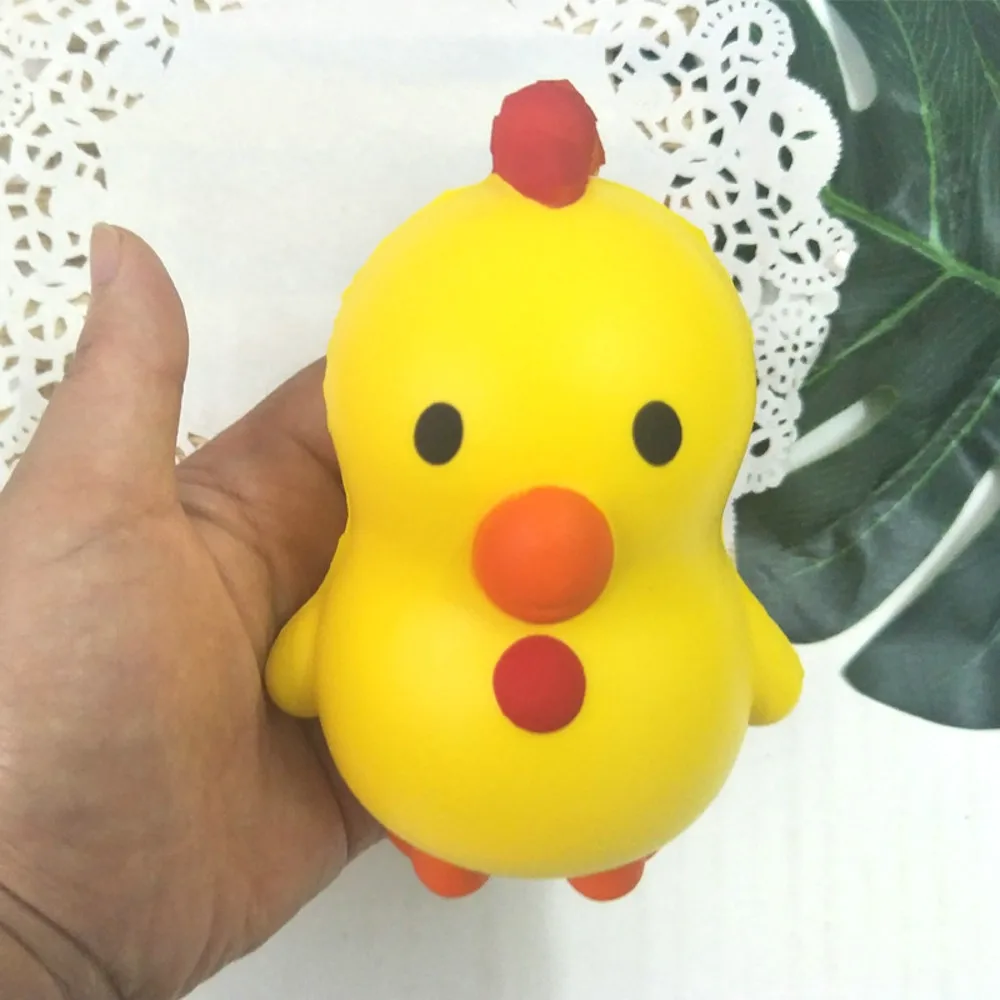 Любимый Детский популярный интересный восхитительный куриный медленно поднимающийся крем ароматизированные игрушки для снятия стресса