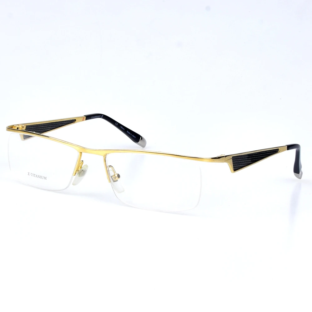 Япония CH бизнес мужские очки Z титановые очки без оправы оптические очки оправа для мужчин близорукость очки Oculos De Grau