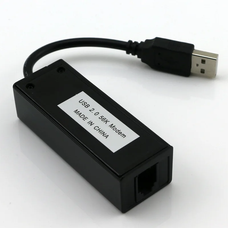 USB 2.0 Fax Modem 56K External  (1)