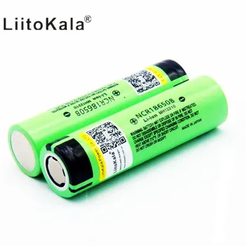 

100 pieces 2019 original liitokala NCR18650B 3.7 V 3400 mAh 18650 3400 mAh rechargeable lithium battery