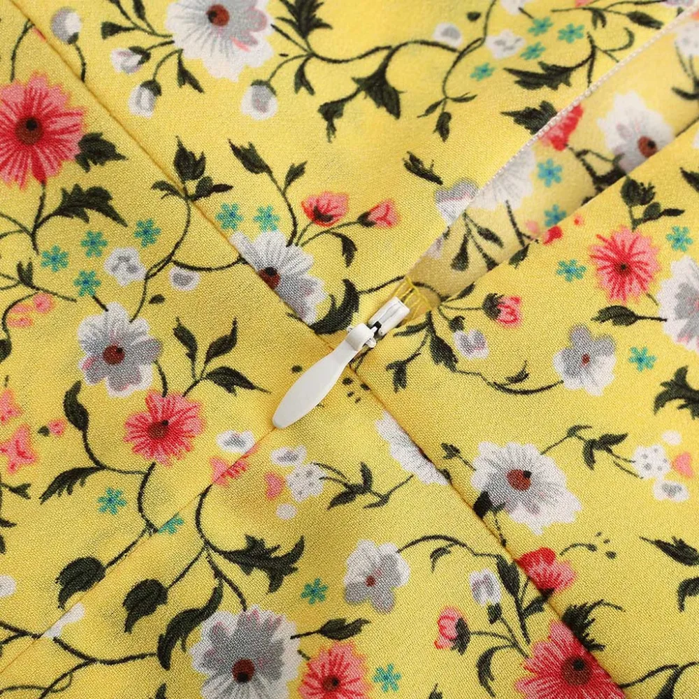 2019 women's sexy floral print strapless sexy beach dress long summer pretty beach dress cover up sports dress plus size 40J10 (11)