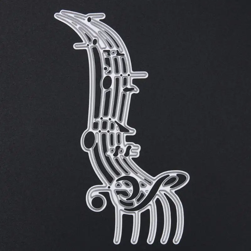 

Music Notes Popular Metal Cutting Dies Template DIY Scrapbook Embossing Paper Card Valentine's Day Embossing Template Craft