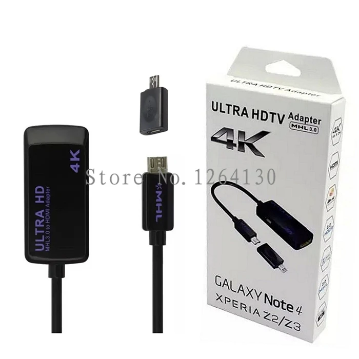 MHL 3 0 to HDMI Adapter 4K Ultra HD High Digital Output Cable 5Pin 11Pin Micro