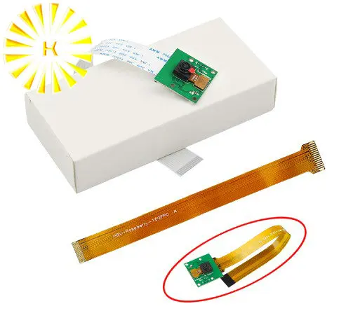 Raspberry Pi 3 Model B + Plus камера 5MP веб-камера Модуль камеры Zero W V1.3 16 см разъем FFC |