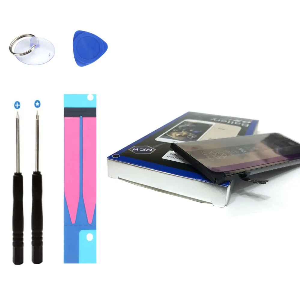 

Phone Battery For iphone 7Plus i8G 8Plus Real Capacity With Machine Tool Kit Mobile Batteries 0 cycle