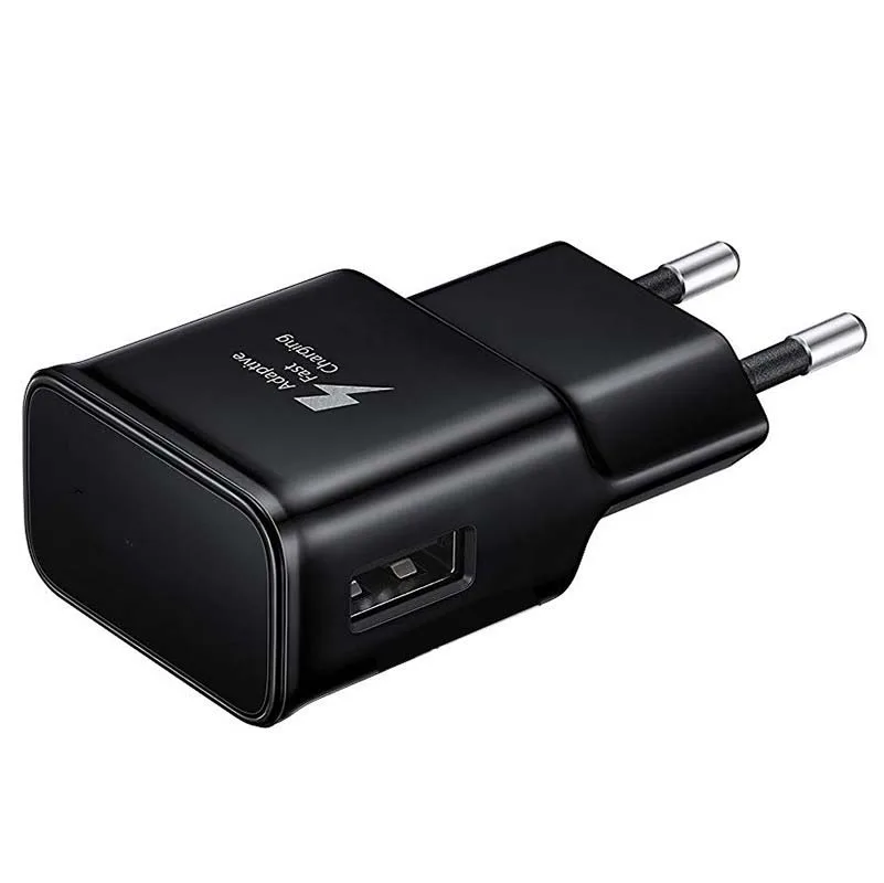 

Wholesale 100pcs/Lot USB Plug Fast Charging Adaptive Travel Wall Charger 9V 1.67A Power Adapter For Samsung Galaxy S6/S6 edge