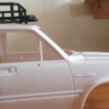 1/10 металлическое ведро Rolling каркас Приключения багажник Рок Гусеничный Чемодан для RC8WD Land Rover D90 D110 пикап