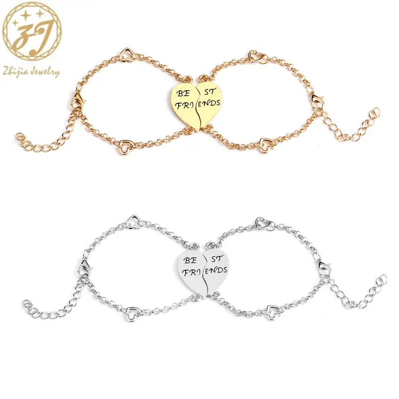 Браслеты zhijia best friends forever для женщин ювелирные изделия дружбы браслеты BFF