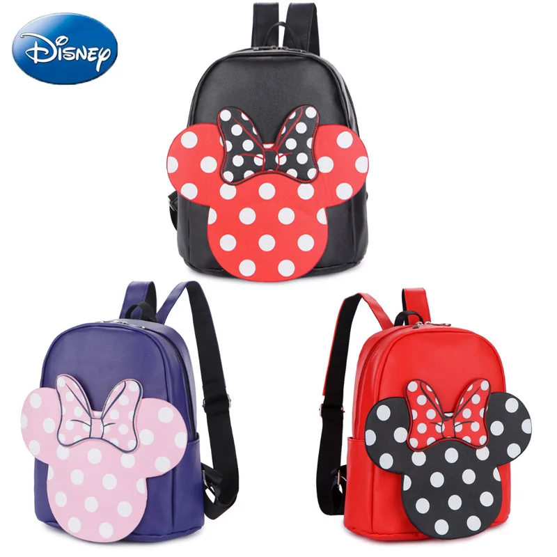 Disney Mickey Minnie Mouse Bag Children Girls School Bag Cute Kids ...