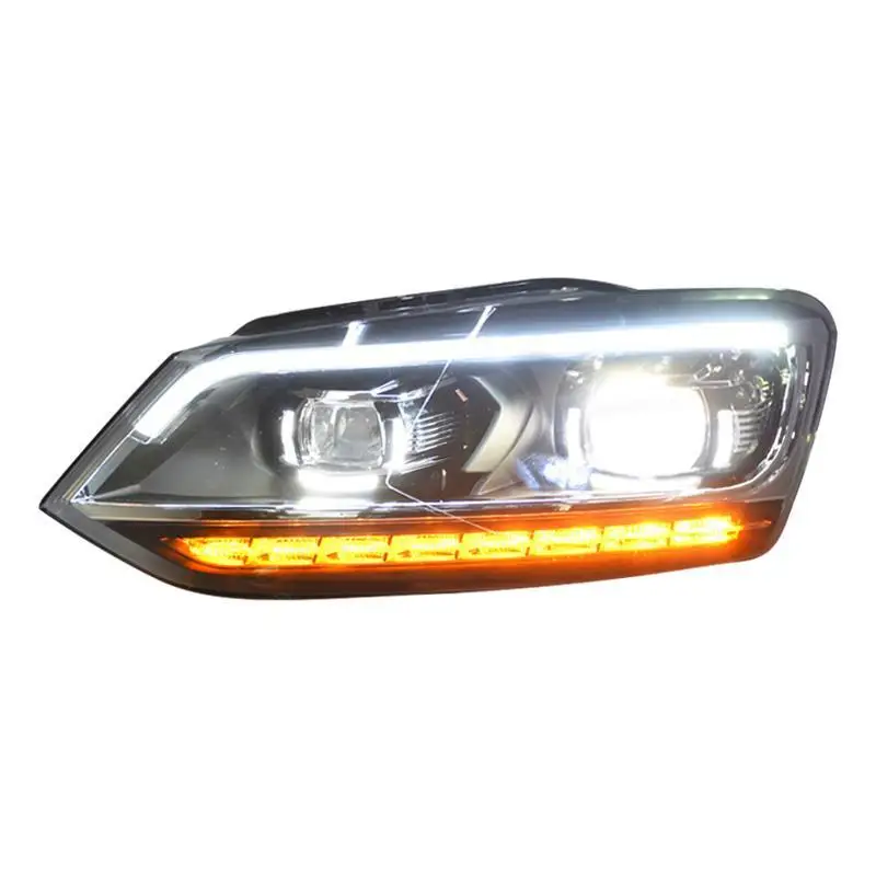 

Cob Lamp Luces Para Daytime Running Auto Styling Drl Automobiles Led Headlights Rear Car Lights Assembly For Volkswagen Polo