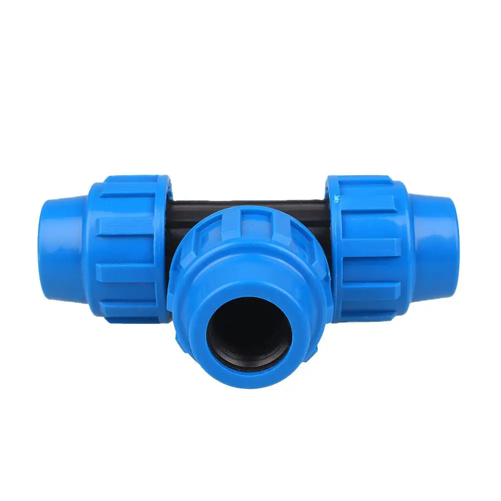 

PP Pneumatic Elbow Connector Fitting Air/Water Hose Tube T-junction Home