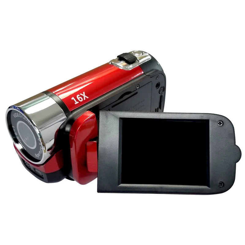 Видеокамера с цифровым зумом 16 МП 2 7 дюйма TFT LCD 16X видеокамера для видеосъемки