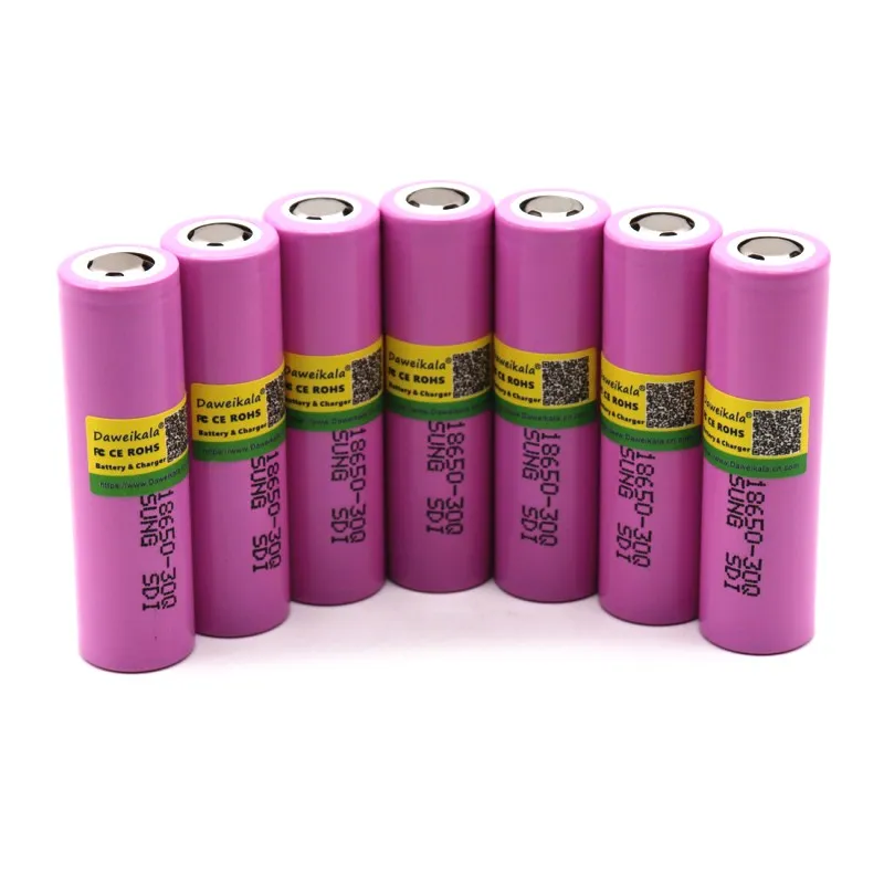 Daweikala оригинал для Samsung 18650 3000mah батарея INR18650 30Q 20A разрядка литий-ионная
